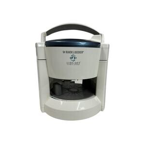 Black & Decker Lids Off Automatic‎ Electric Jar Opener JW200 White WORKING